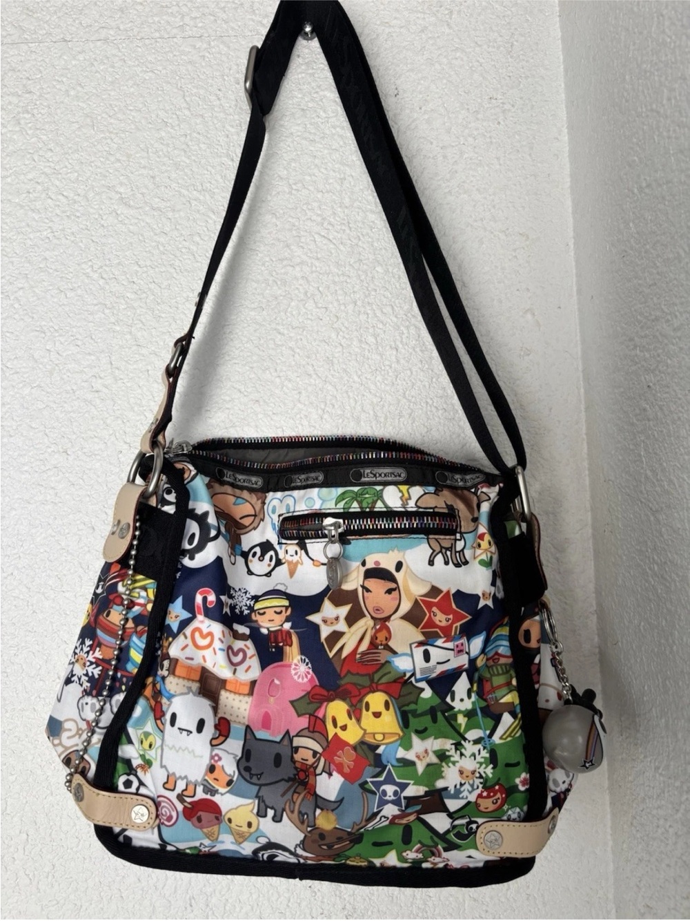 Lesportsac Tokidoki Multicolor Character Print Crossbody - Picture 4 of 10